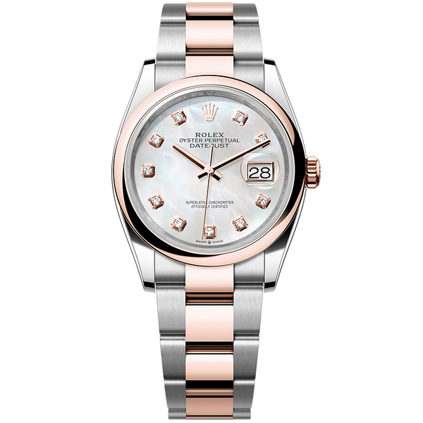 Rolex Datejust Mother of Pearl Two-Tone 36mm