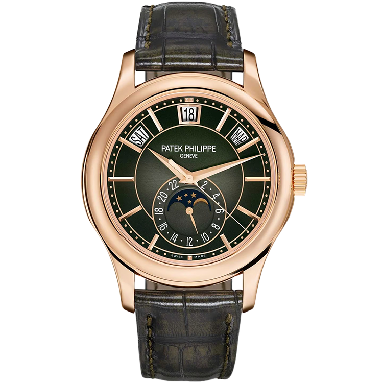 Patek Philippe Complications Green Leather 40mm - Image 1