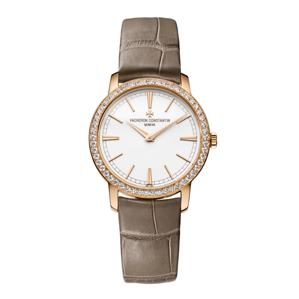 Vacheron Constantin Traditionnelle Manual-Winding White Alligator Leather 33mm