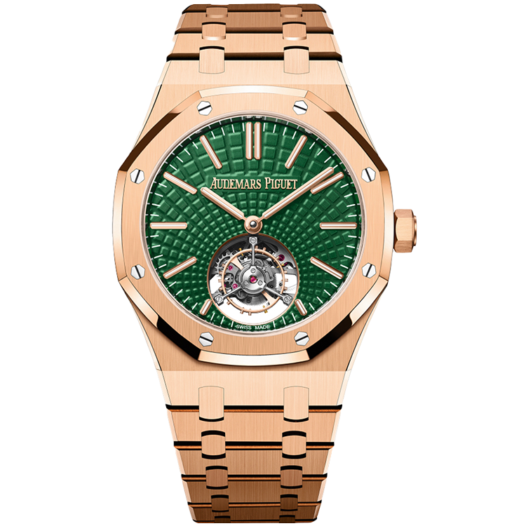 Audemars Piguet Royal Oak Green Rose Gold 41mm - Image 1