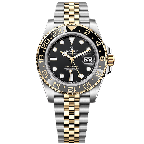 "Bumblebee" Rolex GMT-Master II Black Two-Tone 40mm