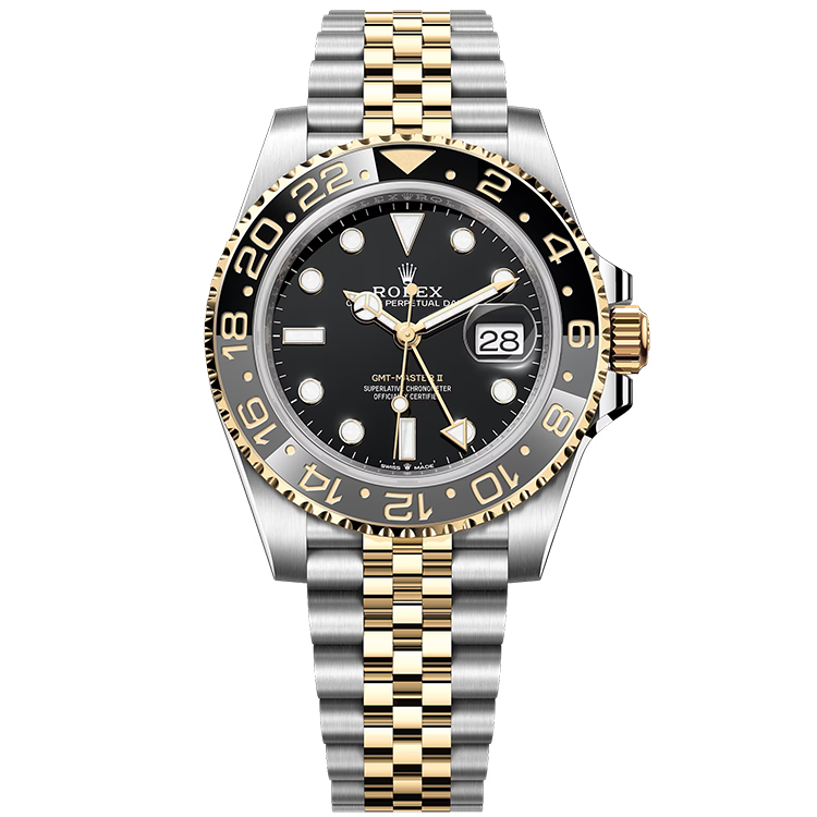 "Bumblebee" Rolex GMT-Master II Black Two-Tone 40mm - Image 1