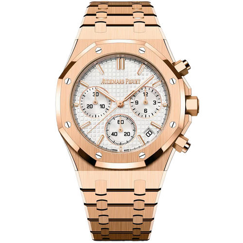 Audemars Piguet Royal Oak Chronograph White Rose Gold 41mm