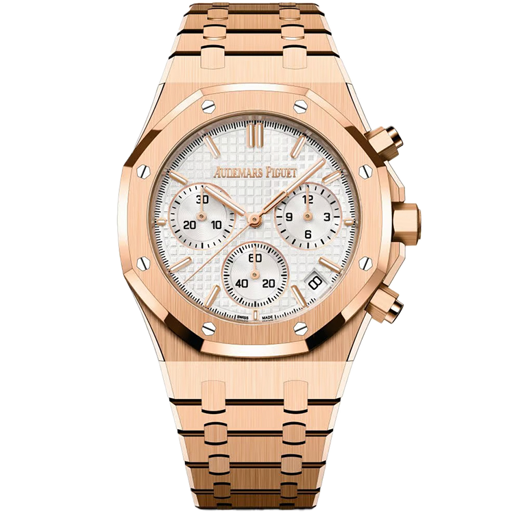 Audemars Piguet Royal Oak Chronograph White Rose Gold 41mm - Image 1