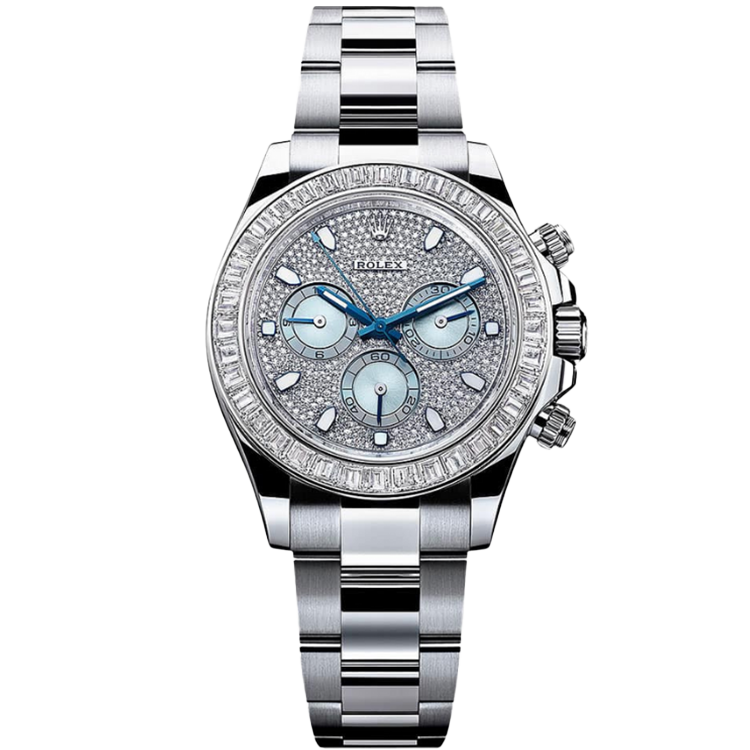 Rolex Daytona Diamond Pave Platinum 40mm - Image 1
