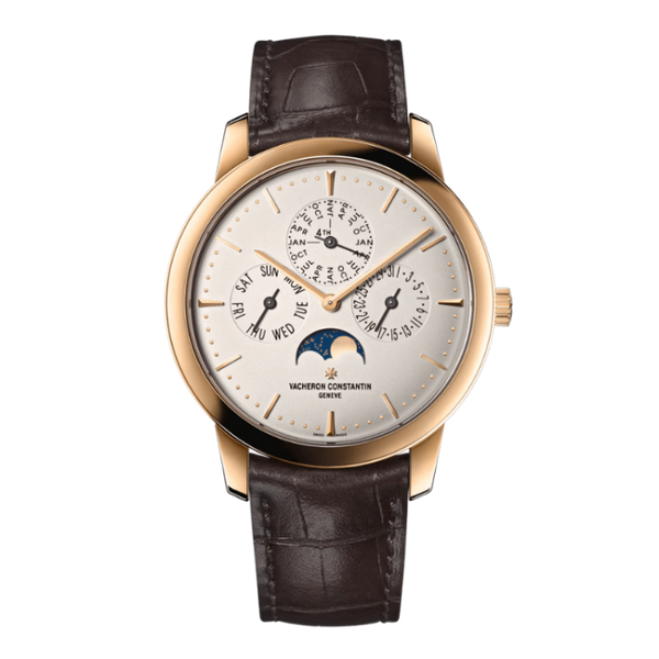 Vacheron Constantin Patrimony Silver Alligator Leather 41mm