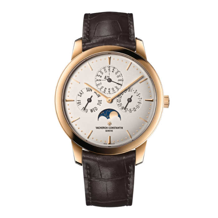Vacheron Constantin Patrimony Silver Alligator Leather 41mm - Image 1