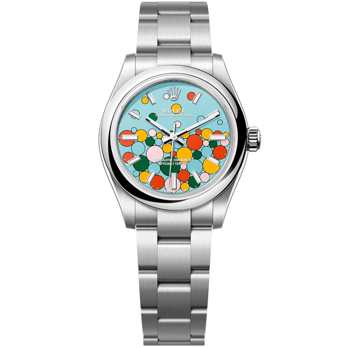 Rolex Oyster Perpetual Blue Steel 31mm - Image 1