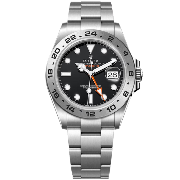 Rolex Explorer II Black Steel 42mm