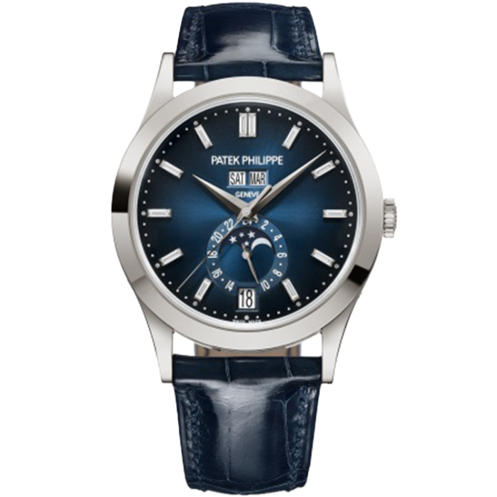 Patek Philippe Complications Blue Leather 38.5mm - Image 1