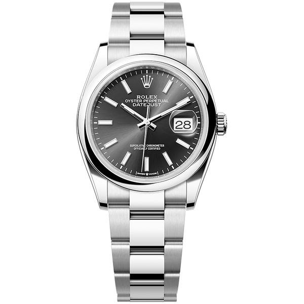Rolex Datejust White Steel 36mm