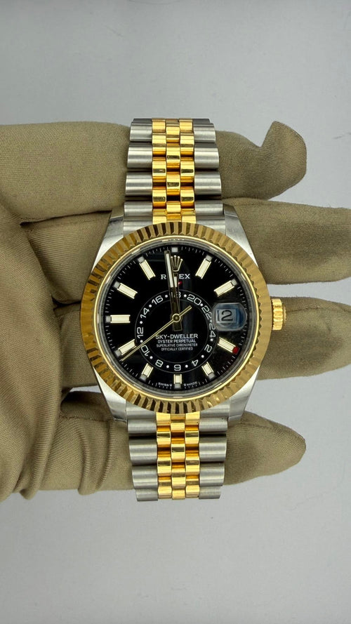 2024 Rolex Sky-Dweller Black Dial 336933 (Watch, Card & Box)
