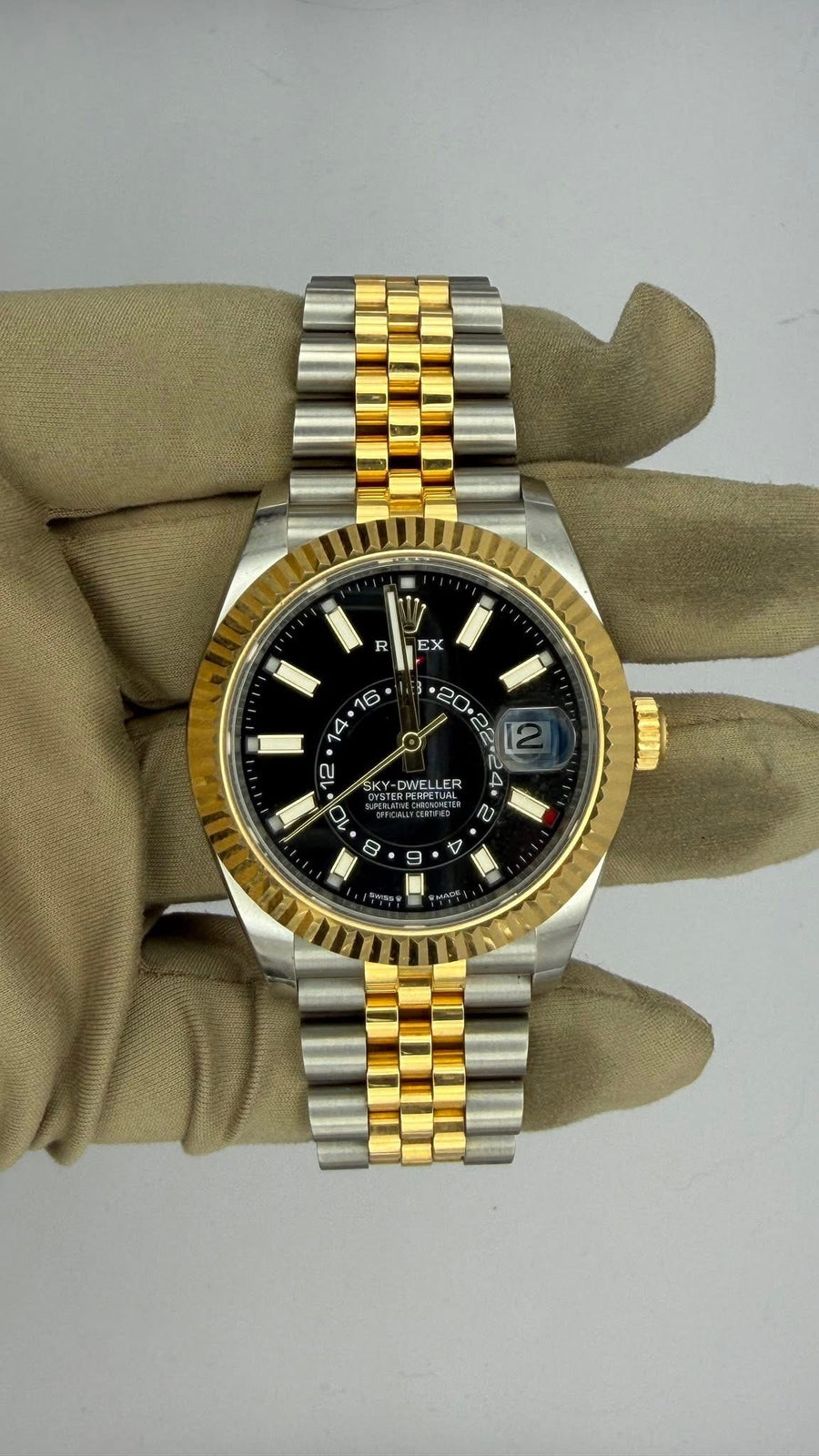 2024 Rolex Sky-Dweller Black Dial 336933 (Watch, Card & Box) - Image 2