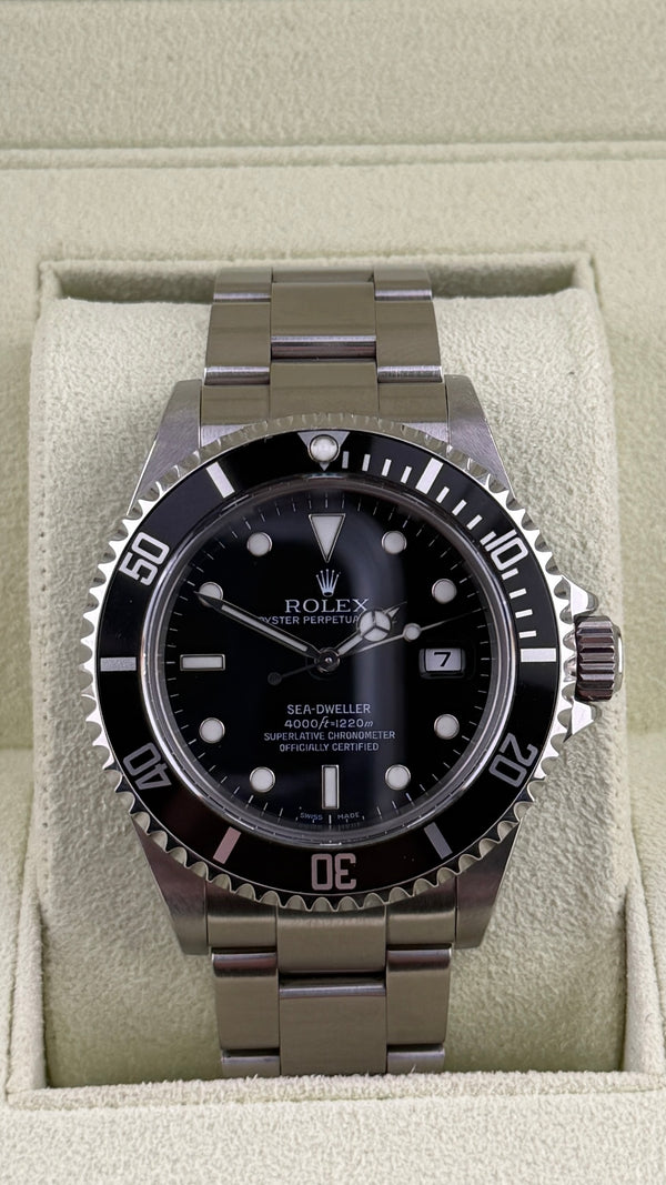 2007 Rolex Sea Dweller 16600T (Watch,Box,Booklets,RSC)