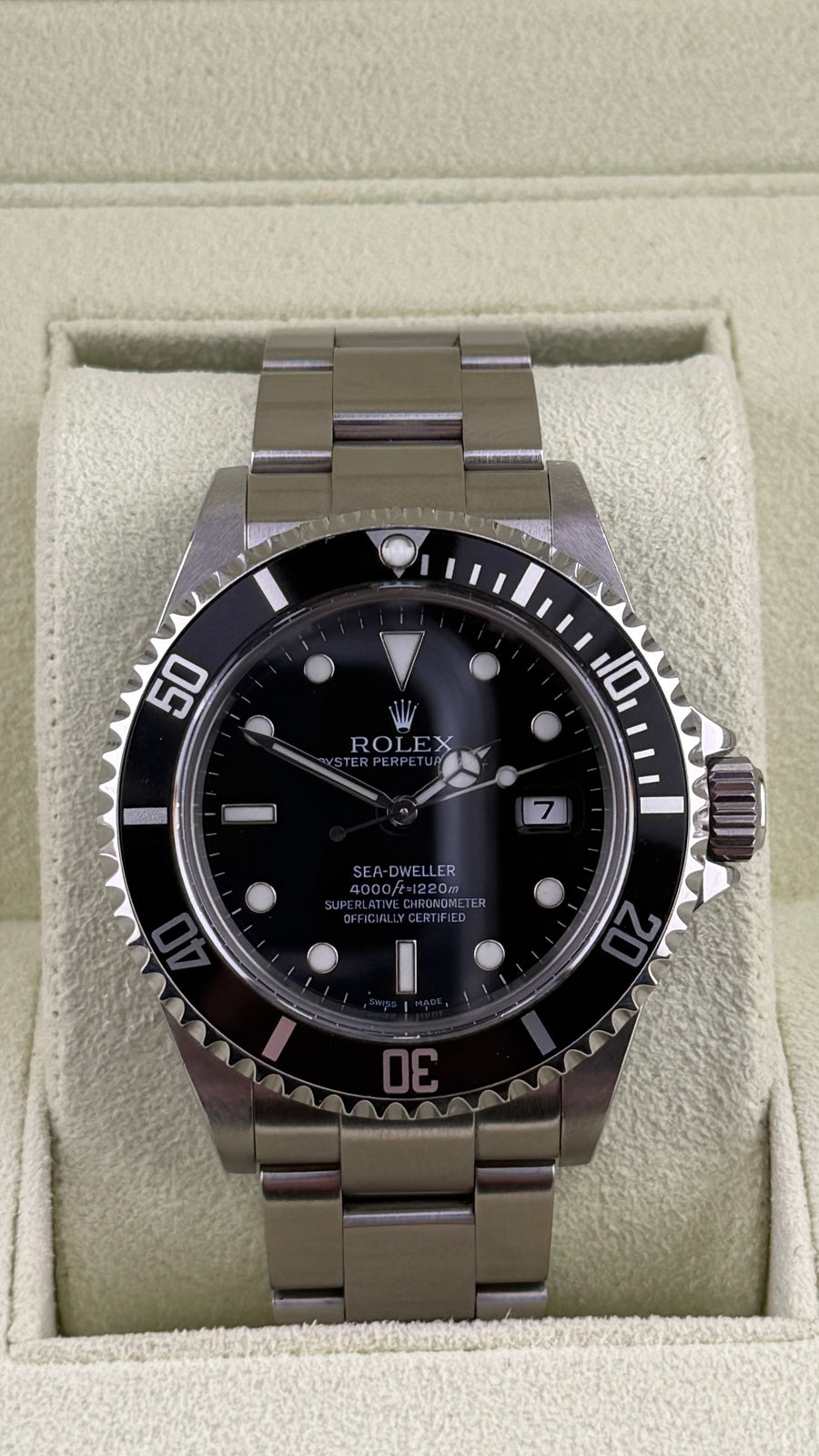 2007 Rolex Sea Dweller 16600T (Watch,Box,Booklets,RSC) - Image 1