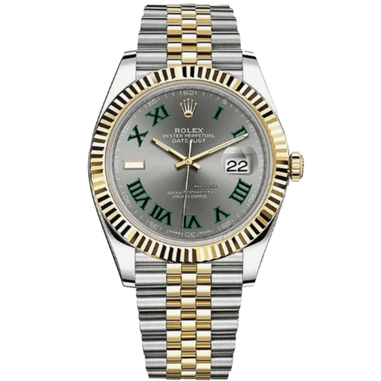 Rolex Datejust Grey Two-Tone 41mm - Image 1