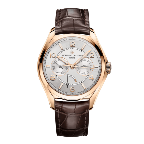 Vacheron Constantin Fiftysix Silver Alligator Leather 40mm