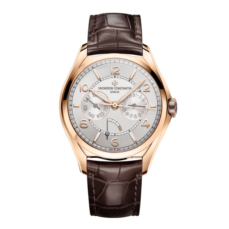 Vacheron Constantin Fiftysix Silver Alligator Leather 40mm - Image 1