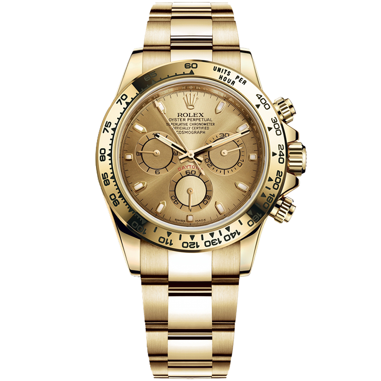 Rolex Daytona Champagne Yellow Gold 40mm - Image 1
