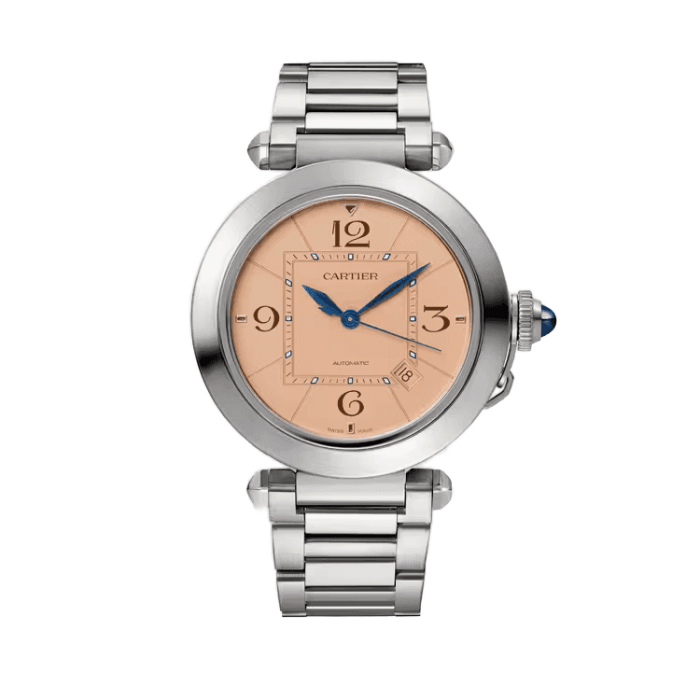 Cartier Pasha Pink Steel 22mm - Image 1