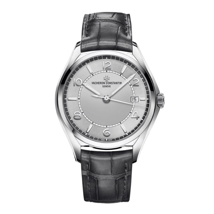 Vacheron Constantin Fiftysix Grey Alligator Leather 40mm - Image 1