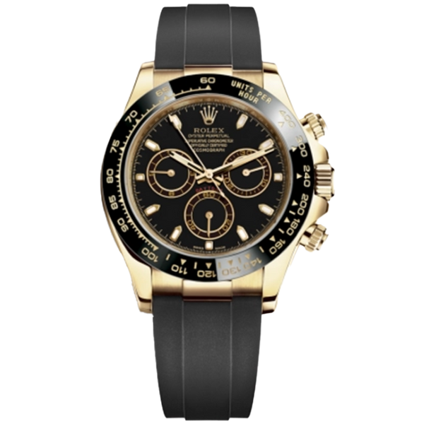 Rolex Daytona Black Rubber 40mm
