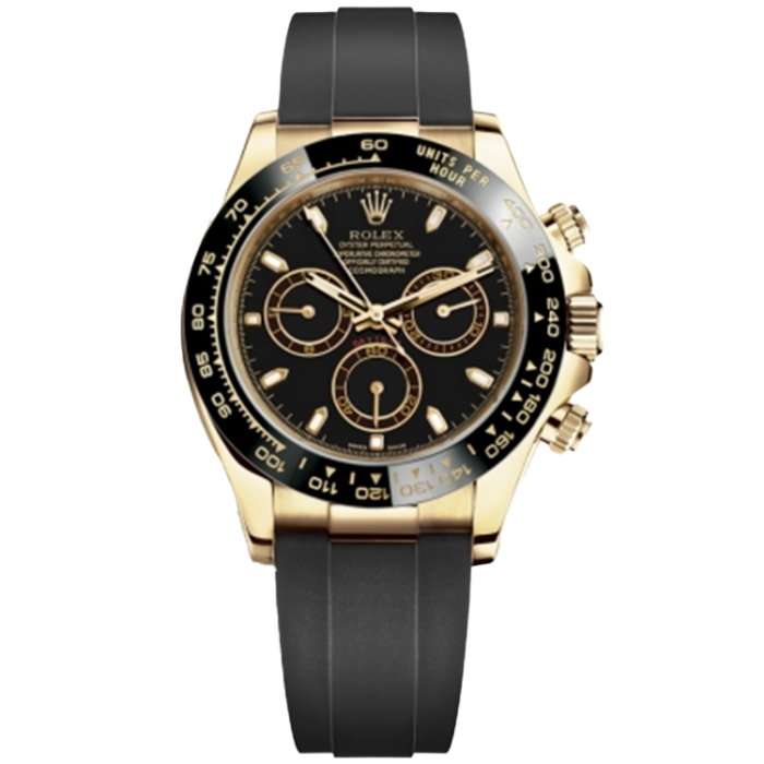 Rolex Daytona Black Rubber 40mm - Image 1
