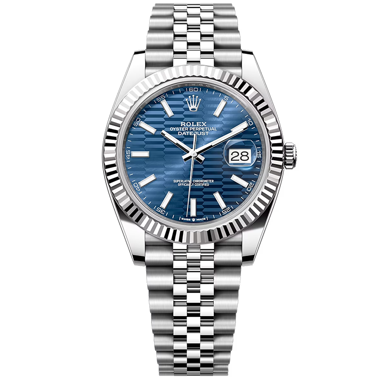 Rolex Datejust Blue Steel 41mm - Image 1