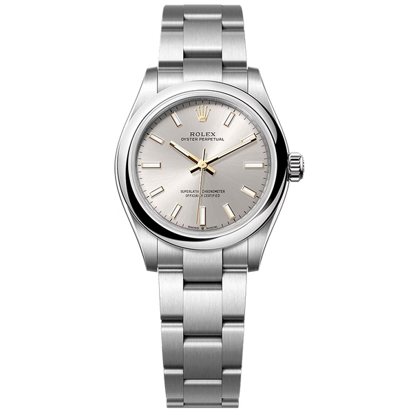 Rolex Oyster Perpetual Silver Steel 31mm