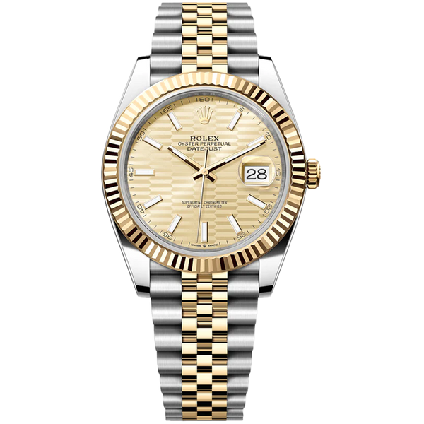 Rolex Datejust Champagne Two-Tone 41mm