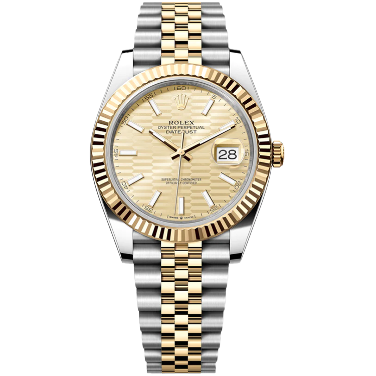 Rolex Datejust Champagne Two-Tone 41mm - Image 1