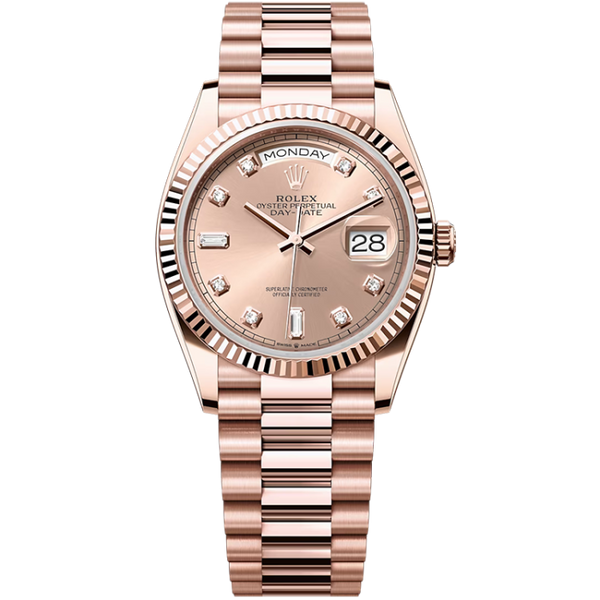 Rolex Day-Date Rose Gold Rose Gold 36mm