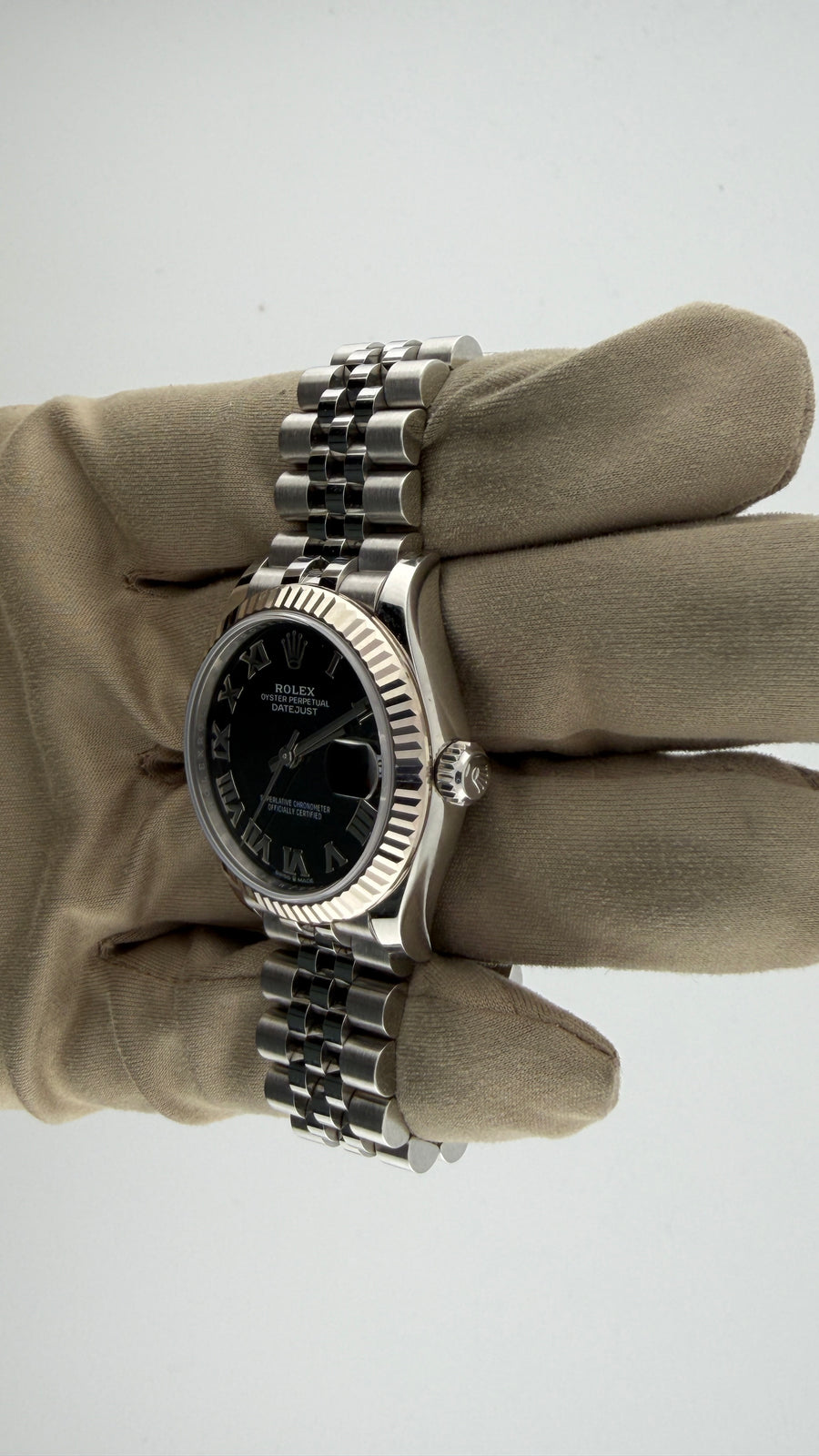 2020 Rolex Date-Just 31 Black Roman Dial 278274 ( Watch,Card,Wt,Box & Booklets) - Image 3