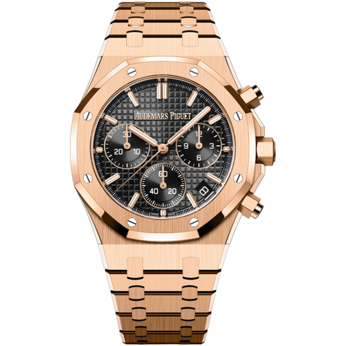 Audemars Piguet Royal Oak Chronograph Black Rose Gold 41mm