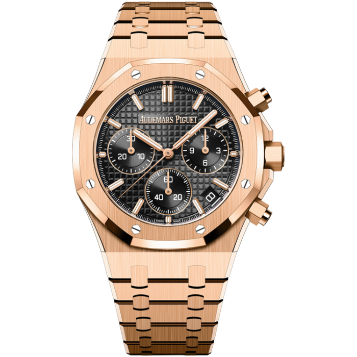 Audemars Piguet Royal Oak Chronograph Black Rose Gold 41mm - Image 1