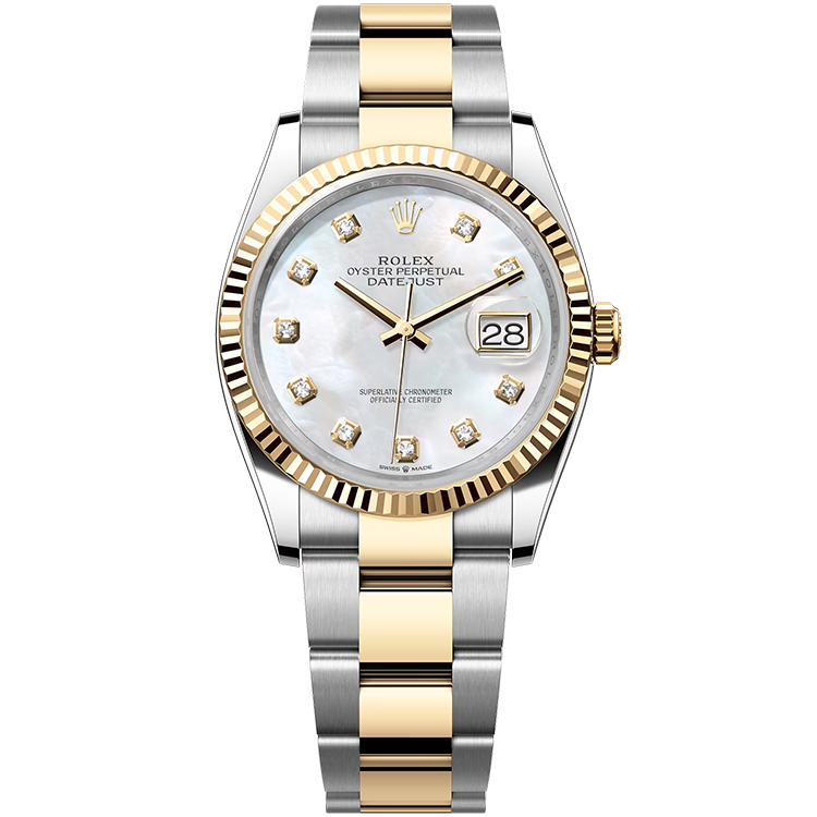 Rolex Datejust Mother of Pearl Two-Tone 36mm - Image 1