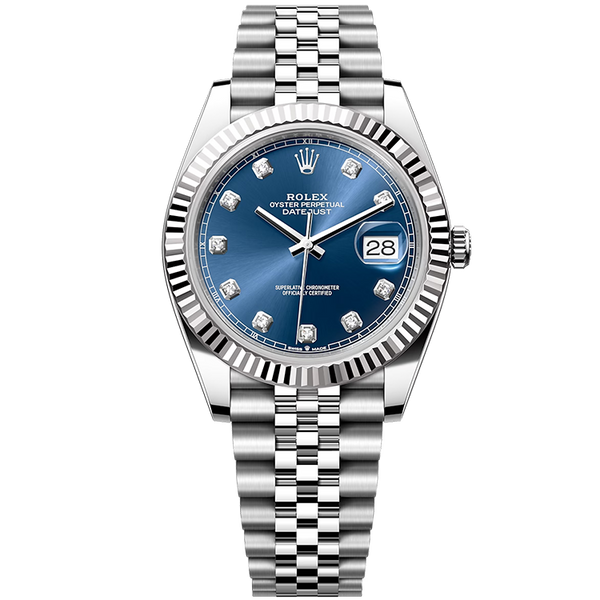 Rolex Datejust Blue Steel 41mm