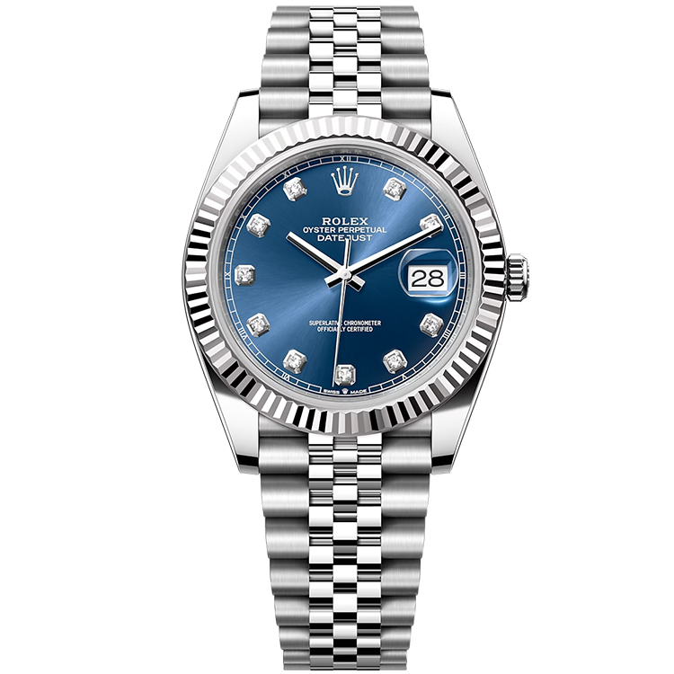 Rolex Datejust Blue Steel 41mm - Image 1