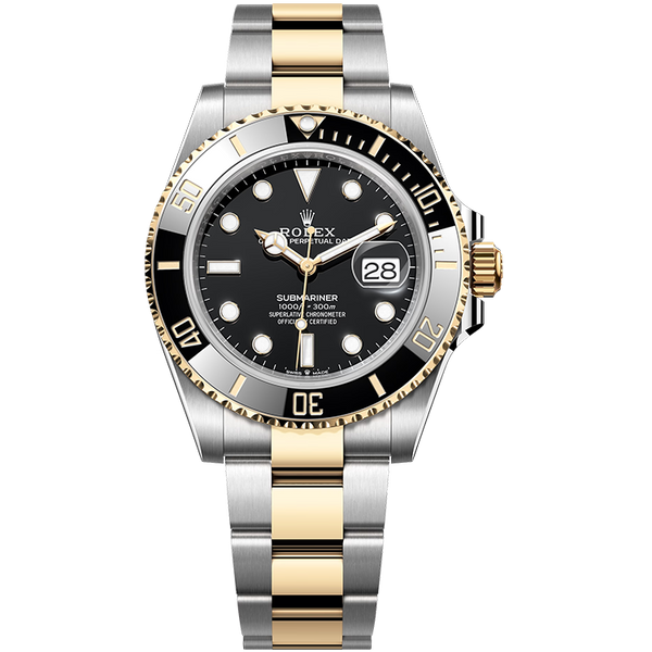 Rolex Submariner Black Steel 41mm