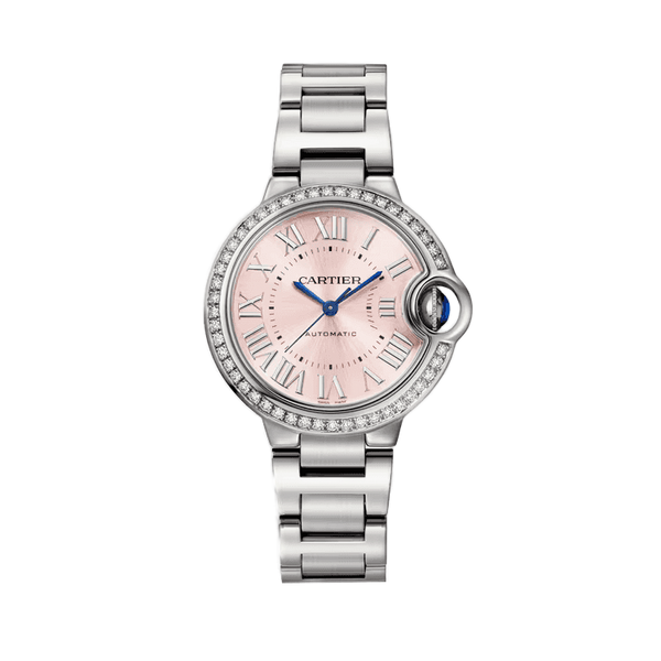 Cartier Ballon Bleu Small Pink Steel 33mm