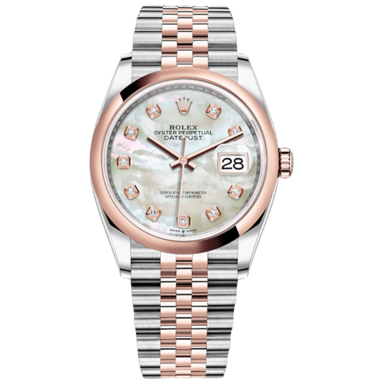 Rolex Datejust Mother of Pearl Two-Tone 41mm - Image 1