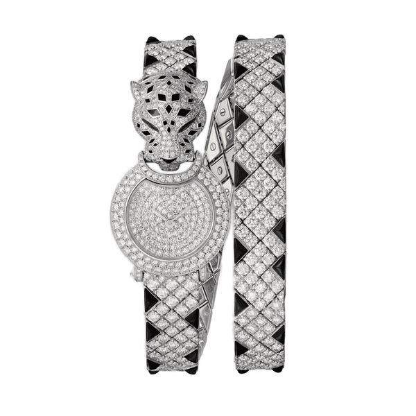 Cartier La Panthère Diamond Pave White Gold 23.6mm