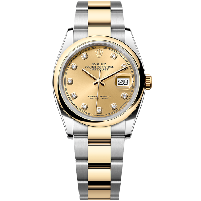 Rolex Datejust Champagne Two-Tone 36mm - Image 1