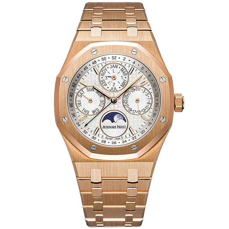 Audemars Piguet Royal Oak Perpetual Calendar White Rose Gold 41mm - Image 1
