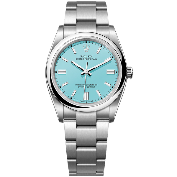 Rolex Oyster Perpetual Blue Steel 36mm