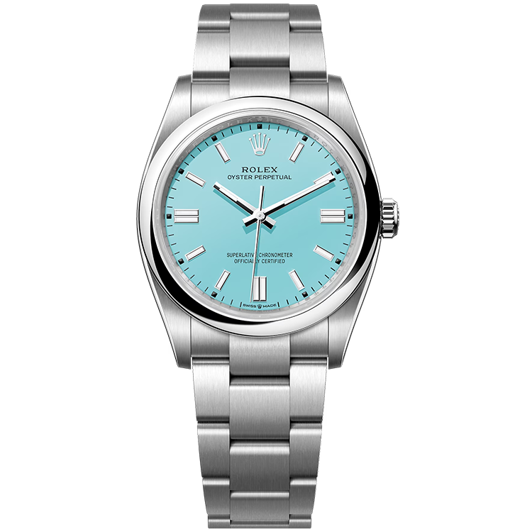 Rolex Oyster Perpetual Blue Steel 36mm - Image 1