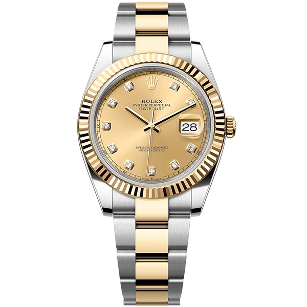 Rolex Datejust Champagne Two-Tone 41mm