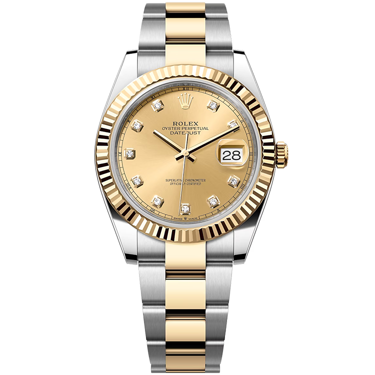 Rolex Datejust Champagne Two-Tone 41mm - Image 1