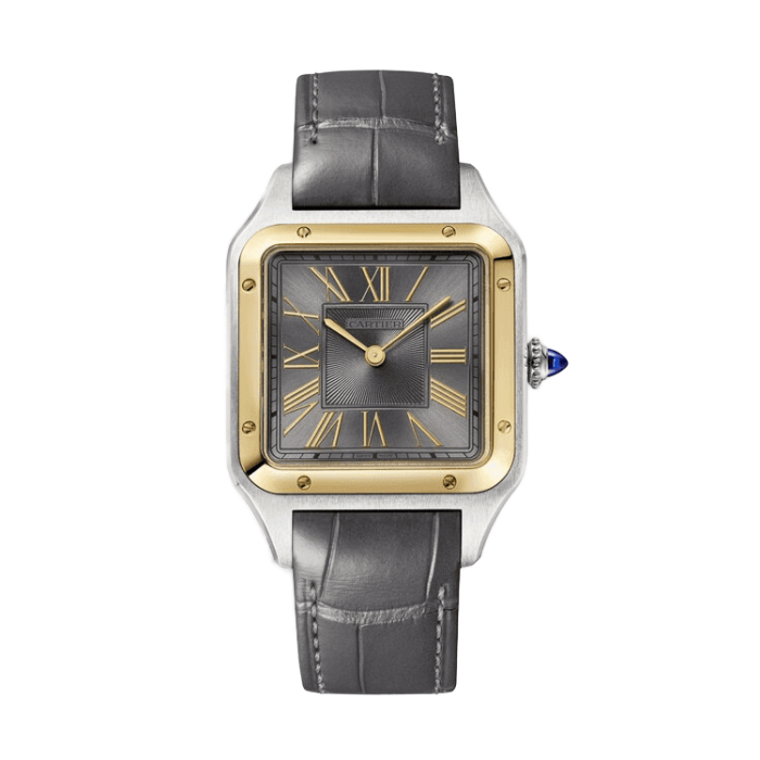 Cartier Santos Dumont Black Leather 31.4mm - Image 1