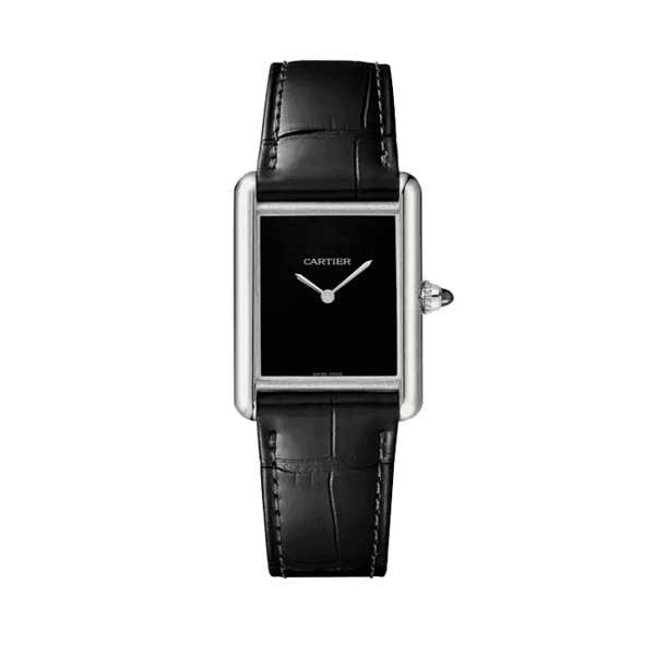 Cartier Tank Must Black Leather 25.5mm